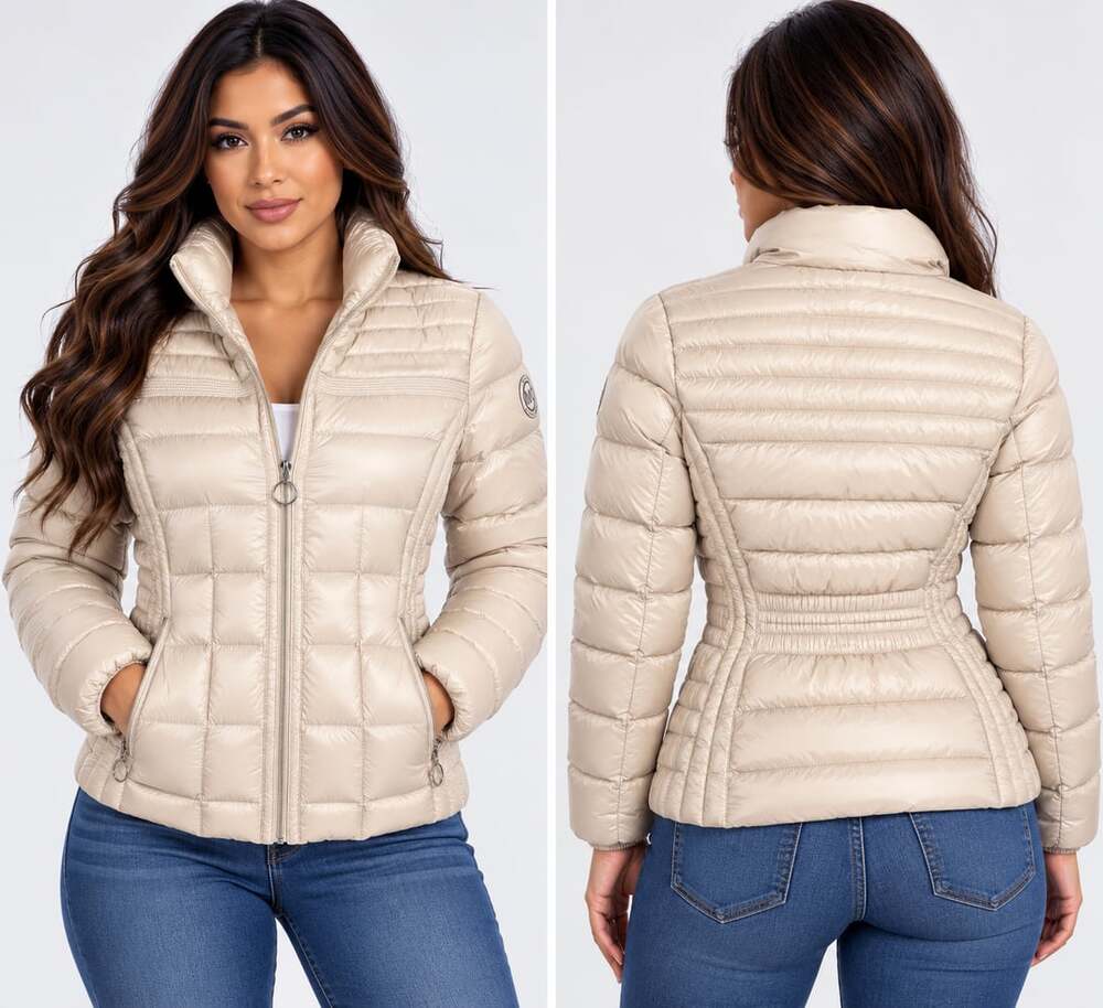 Michael Kors Packable Down Jacket Size M